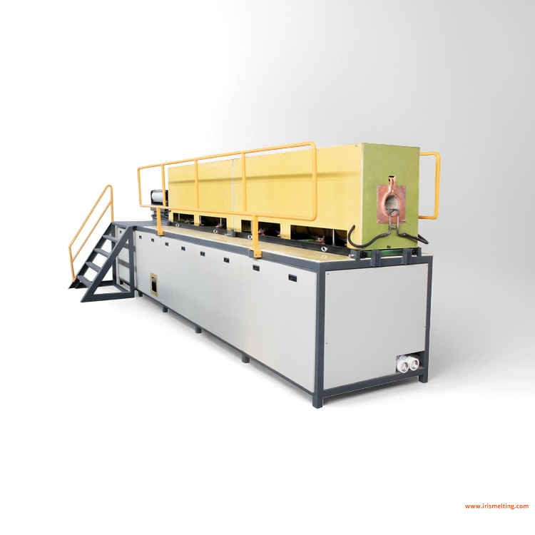 Induction forging furnace