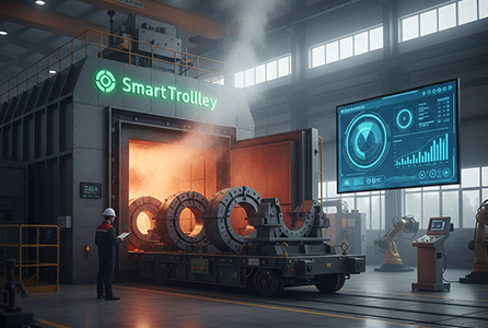 Revolutionizing Heavy-Duty Workpiece Heat Treatment: Smart Trolley Furnace Solution Leads a New Era of High Efficiency and Low Carbon